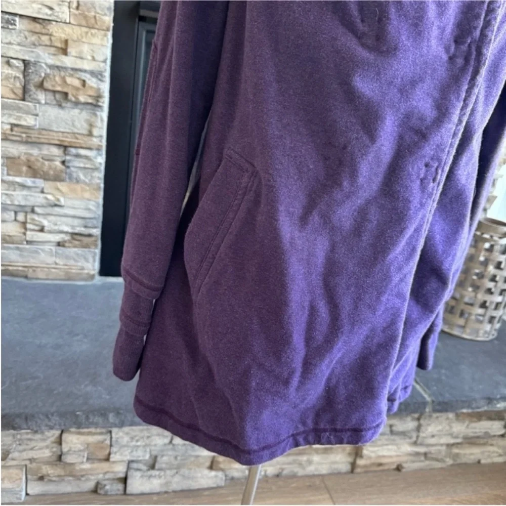 Lululemon Athletica Deep Purple Pea Coat